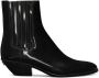 Dolce & Gabbana logo-plaque leather ankle boots Black - Thumbnail 1