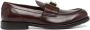 Dolce & Gabbana logo-plaque leather loafers Brown - Thumbnail 1