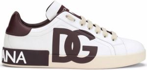 Dolce & Gabbana logo-print Portofino sneakers White