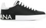 Dolce & Gabbana Portofino leather sneakers Black - Thumbnail 1