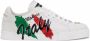 Dolce & Gabbana Made in Italy print sneakers White - Thumbnail 1