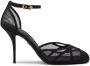 Dolce & Gabbana mesh-panel sandals Black - Thumbnail 1