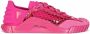 Dolce & Gabbana mesh-panelled low-top sneakers Pink - Thumbnail 1