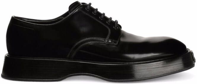 Dolce & Gabbana Michelangelo brushed Derby shoes Black