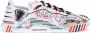 Dolce & Gabbana Milano NS1 hand-painted sneakers White - Thumbnail 1