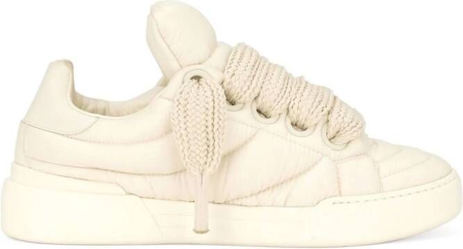 Dolce & Gabbana New Roma padded sneakers Neutrals