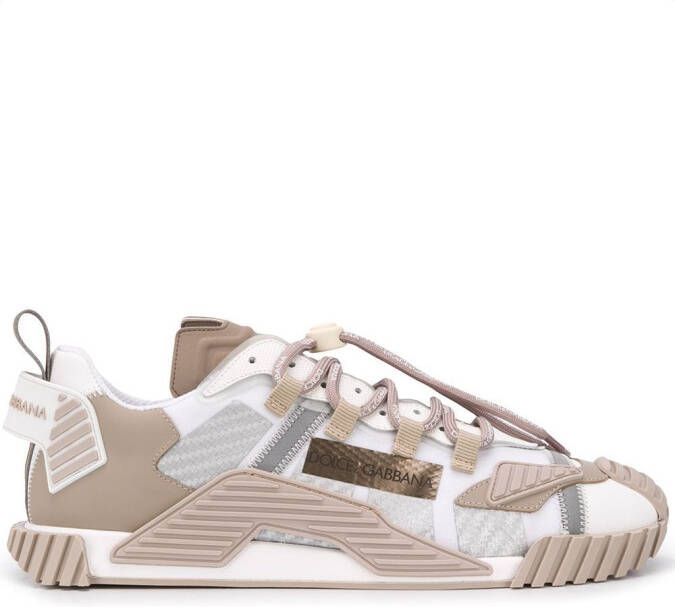 Dolce & Gabbana NS1 panelled sneakers Neutrals