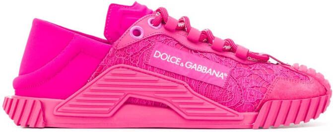 Dolce & Gabbana NS1 slip-on sneakers Pink
