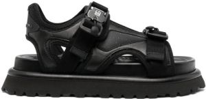 Dolce & Gabbana open-toe leather sandals Black