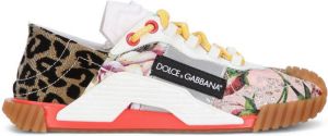 Dolce & Gabbana patchwork low-top sneakers White