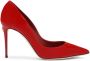 Dolce & Gabbana 90mm patent leather pumps Red - Thumbnail 1