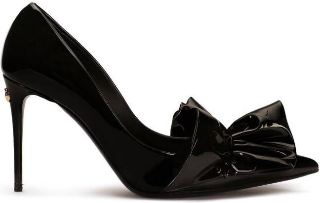 Dolce & Gabbana patent leather pumps Black