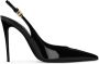 Dolce & Gabbana patent-leather slingback pumps Black - Thumbnail 1
