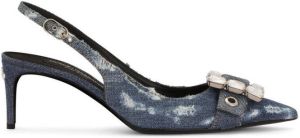 Dolce & Gabbana pointed-toe pumps Blue