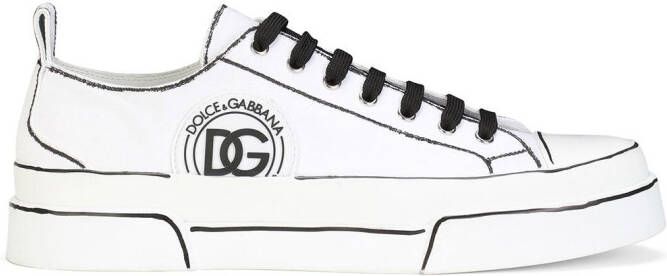 Dolce & Gabbana Portofino Light lace-up sneakers White