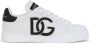 Dolce & Gabbana Portofino logo-tag leather sneakers White - Thumbnail 1
