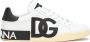 Dolce & Gabbana Portofino logo-print leather sneakers White - Thumbnail 1