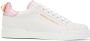 Dolce & Gabbana Portofino logo-tag leather sneakers White - Thumbnail 1