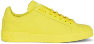 Dolce & Gabbana Portofino low-top sneakers Yellow