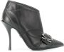 Dolce & Gabbana quilted buckled leather booties Black - Thumbnail 1