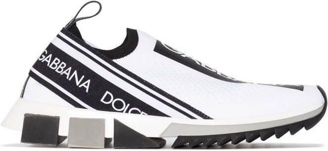 Dolce & Gabbana Sorrento Classic knit sneakers White