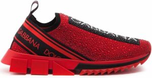 Dolce & Gabbana Sorrento low-top sneakers Red