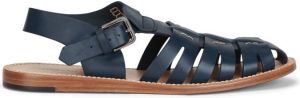 Dolce & Gabbana strappy buckled sandals Blue