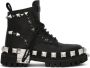 Dolce & Gabbana studded leather combat boots Black - Thumbnail 1