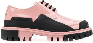 Dolce & Gabbana Trekking Derby lace-up shoes Pink