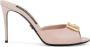 Dolce & Gabbana Vernice 85mm leather mules Pink - Thumbnail 1