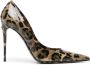 Dolce & Gabbana x Kim 110mm leopard-print pumps Brown - Thumbnail 1