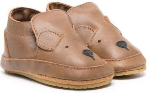 Donsje Arty Bear leather shoes Brown