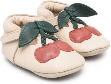 Donsje cherry-patch crib shoes Neutrals