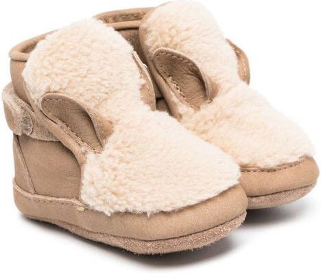 Donsje faux-shearling ankle boots Neutrals