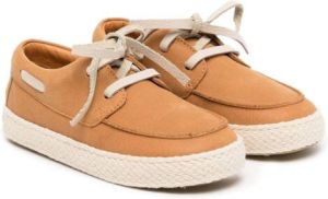 Donsje lace-up deck shoes Brown