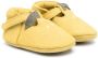 Donsje Nanoe leather crib shoes Yellow - Thumbnail 1