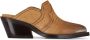 Dorothee Schumacher Western 50mm suede mules Brown - Thumbnail 1
