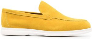 Doucal's 20mm suede loafers Yellow
