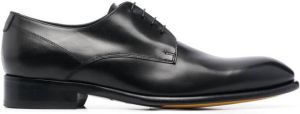 Doucal's 32mm leather derby shoes Black