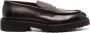 Doucal's almond toe leather loafers Brown - Thumbnail 1
