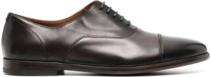 Doucal's almond-toe Oxford shoes Brown