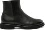 Doucal's ankle leather boots Black - Thumbnail 1