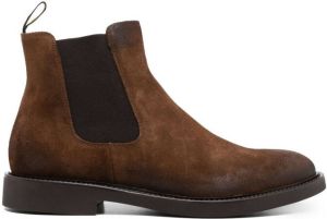 Doucal's calf-suede chelsea boots Brown