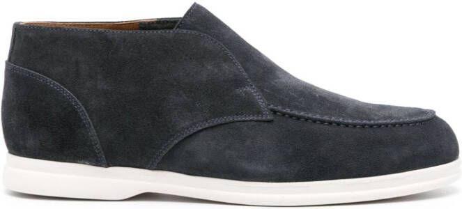 Doucal's Chukka suede loafers Blue