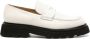 Doucal's chunky-sole leather loafers White - Thumbnail 1