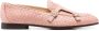 Doucal's double-buckle woven loafers Pink - Thumbnail 1