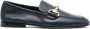 Doucal's horsebit-detail leather loafers Blue - Thumbnail 1