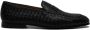 Doucal's interwoven-design leather loafers Black - Thumbnail 1