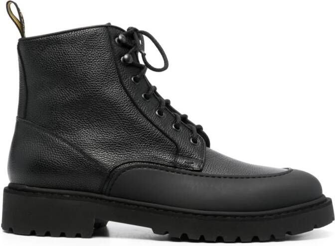 Doucal's lace-up ankle boots Black
