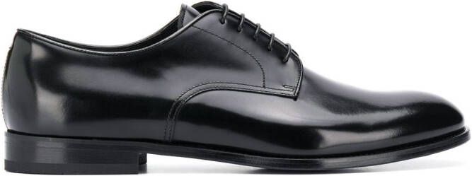 Doucal's lace-up Derby shoes Black